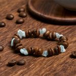 Buddha Stones Handmade Natural Coffee Beans Amethyst Citrine Amazonite Irregular Crystal Bracelet - image 22