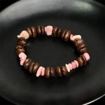 Buddha Stones Handmade Natural Coffee Beans Amethyst Citrine Amazonite Irregular Crystal Bracelet - image 19