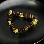 Buddha Stones Handmade Natural Coffee Beans Amethyst Citrine Amazonite Irregular Crystal Bracelet - image 39