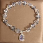 Buddha Stones Butterfly Gourd Amethyst Citrine Labradorite Balance Bracelet - Labradorite(Wrist Circumference: 18cm) - image 8