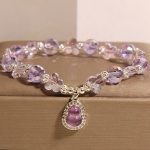 Buddha Stones Butterfly Gourd Amethyst Citrine Labradorite Balance Bracelet - Amethyst(Wrist Circumference: 18cm) - image 1