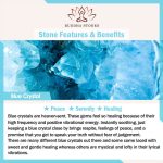 Buddha Stones Natural Irregular Gravel Amethyst Blue Crystal Wisteria Balance Bracelet - image 6