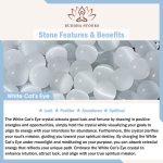 Buddha Stones 925 Sterling Silver Peach Blossom Lucky Bag White Cat's Eye Luck Bracelet - image 6
