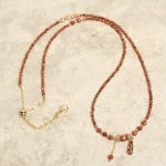 Buddha Stones Natural 2mm Goldstone Beads Positive Multi Layer Bracelet - image 5