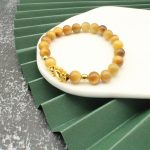 Buddha Stones Various Color Tiger Eye Beads Pixiu Wealth Courage Bracelet - Golden Tiger Eye(Wrist Circumference: 17-19cm) - image 26