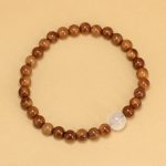 Buddha Stones Kuka Seed White Crystal Luck Bracelet - image 4