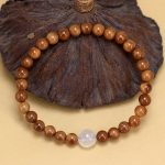 Buddha Stones Kuka Seed White Crystal Luck Bracelet - Kuka Seed (Wrist Circumference: 15-17cm) - image 1