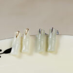 Buddha Stones Bamboo Hetian Jade 925 Sterling Silver Leaf Wealth Earrings - image 14