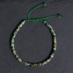 Buddha Stones Turquoise Purification Spacer Bead Bracelet - Turquoise (Wrist Circumference 17-25cm) - image 1