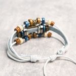 Buddha Stones Tibetan Evil Eye Leather Adjustable Protection Bracelet - image 27