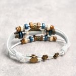 Buddha Stones Tibetan Evil Eye Leather Adjustable Protection Bracelet - image 57