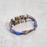 Buddha Stones Tibetan Evil Eye Leather Adjustable Protection Bracelet - image 53
