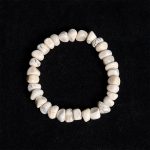 Buddha Stones White Turquoise Irregular Blocks Courage Bracelet - image 5