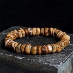Buddha Stones Picture Jasper Irregular Blocks Balance Bracelet - 17-17.5cm - image 1