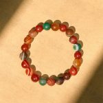 Buddha Stones Natural Alashan Agate Confidence Bracelet - image 2