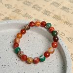 Buddha Stones Natural Alashan Agate Confidence Bracelet - image 7