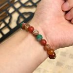 Buddha Stones Natural Alashan Agate Confidence Bracelet - image 6