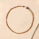 Buddha Stones Ultra-fine Olive Pit Lotus Inner Strength Double Circle Bracelet - image 4