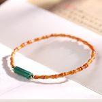 Buddha Stones Ultra-fine Olive Pit Peace Bracelet - image 10