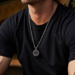 Buddha Stones Snack Yin Yang Symbol Copper Wealth Necklace Pendant - image 11