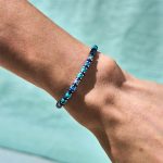 Buddha Stones Various Stones Hematite Turquoise Emperor Stone Powerful Support Bracelet - image 4