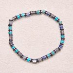 Buddha Stones Various Stones Hematite Turquoise Emperor Stone Powerful Support Bracelet - image 2
