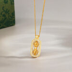 Buddha Stones 925 Sterling Silver PiXiu Dorje Vajra Wealth Necklace Pendant - Golden - Vajra - image 8