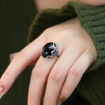 Buddha Stones Copper Rose Flower Adjustable Self Care Ring - image 10