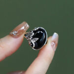 Buddha Stones Copper Rose Flower Adjustable Self Care Ring - image 4