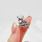 Buddha Stones Copper Fox Head Open Healing Ring - image 4