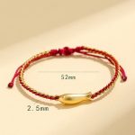 Buddha Stones 999 Sterling Silver Lucky Koi Fish Protection Rope Bracelet - image 14