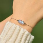 Buddha Stones 925 Sterling Silver Pixiu Moonstone Healing Bracelet - image 9