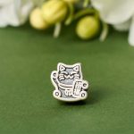 Buddha Stones 999 Sterling Silver Fortune Cat Protection Bracelet - image 8