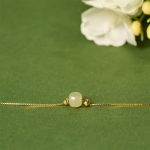 Buddha Stones 925 Sterling Silver Natural Jade Bead Abundance Chain Bracelet - image 16