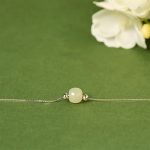 Buddha Stones 925 Sterling Silver Natural Jade Bead Abundance Chain Bracelet - image 21