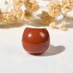 Buddha Stones Faceless Cat Head Design Red Turquoise Luck Bracelet - image 10