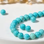 Buddha Stones Natural Cat Turquoise Strength Beads Bracelet - image 8