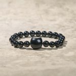 Buddha Stones Black Cat Natural Black Onyx Protection Bracelet - image 9