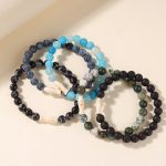 Buddha Stones Natural Agate Stone Shark Wisdom Bracelet - image 13