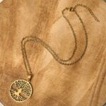 Buddha Stones The Tree Of Life Titanium Steel Enlightenment Necklace Pendant - image 3