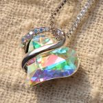 Buddha Stones Love Heart Birthstone Healing Energy Necklace Pendant Necklaces & Pendants BS 15