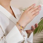 Buddha Stones Natural Blue Candy Agate Amulet Strength Bracelet Bracelet BS 6