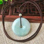 Buddha Stones Round Jade String Luck Necklace Pendant Necklaces & Pendants BS 4