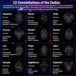 12 Constellations of the Zodiac Moonstone Charming Bracelet Bracelet BS 23