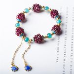 Buddha Stones Tibetan Garnet Calm Bracelet Bracelet BS Teal