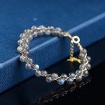 Buddha Stones Natural Moonstone Love Blessing Bracelet Bracelet BS Moonstone