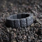 Buddha Stones Vintage Ebony Wood Texture Peace Couple Bracelet Bracelet BS 2