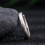 Buddha Stones 925 Sterling Silver Lotus Flower Enlightenment Ring Ring BS 3