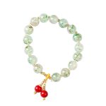 Buddha Stones Liuli Glass Bead Blessing Harmony Bracelet Bracelet BS 2