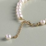 Buddha Stones Natural Pearl Hetian Jade Happiness Healing Bead Bracelet Bracelet BS 7